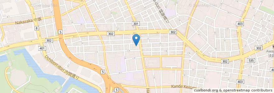 Mapa de ubicacion de 救世軍日本本営 en Japan, Tokio, 千代田区.