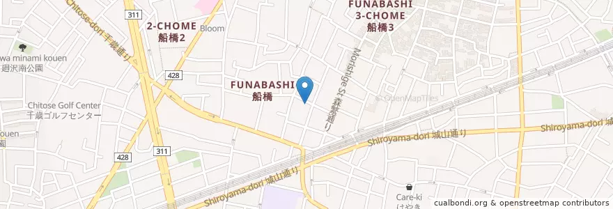 Mapa de ubicacion de ひかり薬局 en Япония, Токио, Сэтагая.