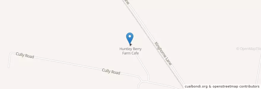 Mapa de ubicacion de Huntley Berry Farm Cafe en Australien, Neusüdwales, Orange City Council.