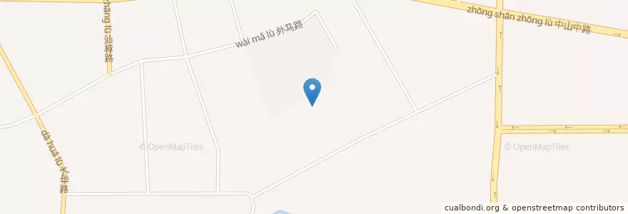 Mapa de ubicacion de 石炮台街道 en الصين, غوانغدونغ, شانتو, 金平区, 石炮台街道.