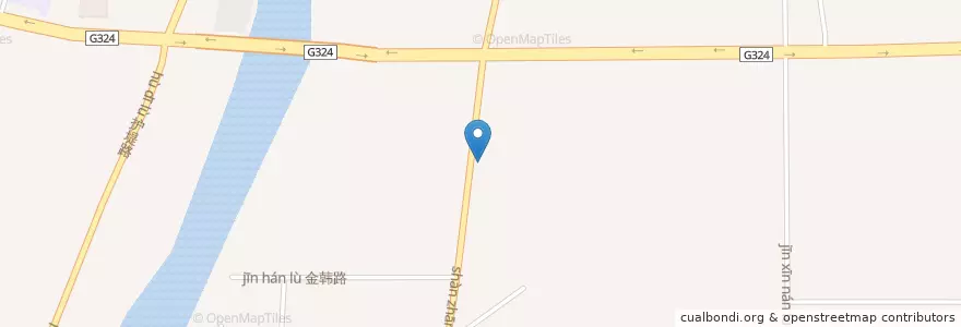 Mapa de ubicacion de 金砂街道 en الصين, غوانغدونغ, شانتو, 金平区, 金砂街道.