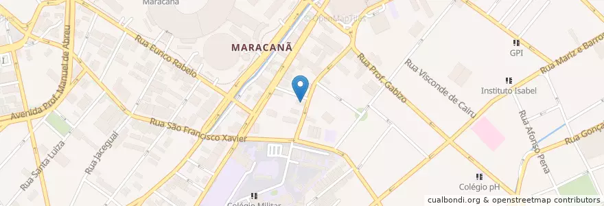 Mapa de ubicacion de Bar do Chico's en Brazil, Southeast Region, Rio De Janeiro, Região Geográfica Imediata Do Rio De Janeiro, Região Metropolitana Do Rio De Janeiro, Região Geográfica Intermediária Do Rio De Janeiro, Rio De Janeiro.