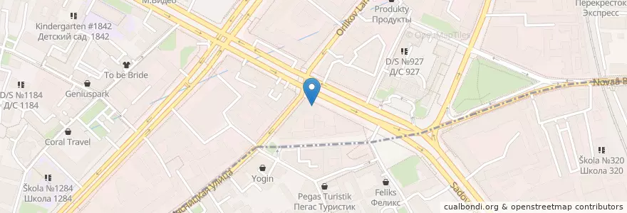 Mapa de ubicacion de На Мельнице en Rusland, Centraal Federaal District, Moskou, Центральный Административный Округ, Красносельский Район.