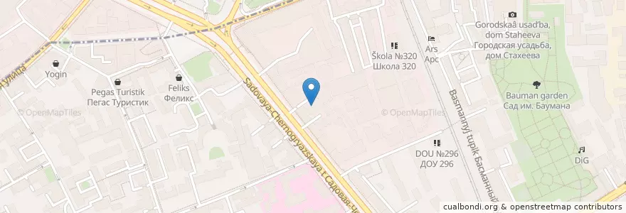 Mapa de ubicacion de Алтаргана en Russland, Föderationskreis Zentralrussland, Moskau, Zentraler Verwaltungsbezirk, Rajon Basmanny, Красносельский Район.