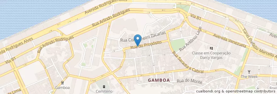 Mapa de ubicacion de Escola Municipal Antônio Raposo Tavares en 巴西, 东南部, 里約熱內盧, Região Geográfica Imediata Do Rio De Janeiro, Região Geográfica Intermediária Do Rio De Janeiro.