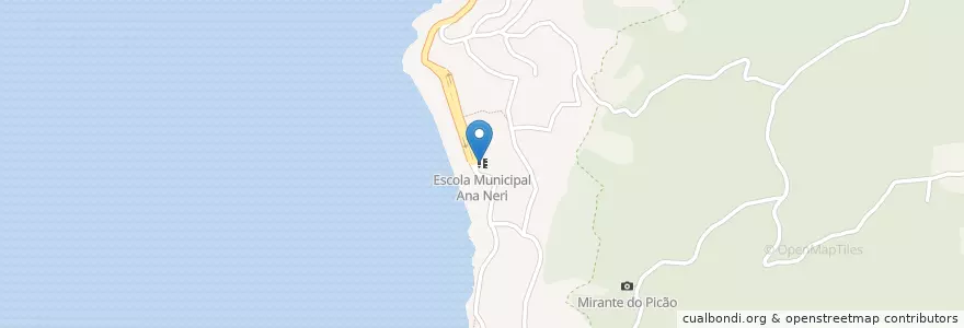 Mapa de ubicacion de Escola Municipal Ana Neri en برزیل, منطقه جنوب شرقی برزیل, ریودو ژانیرو, Região Metropolitana Do Rio De Janeiro.