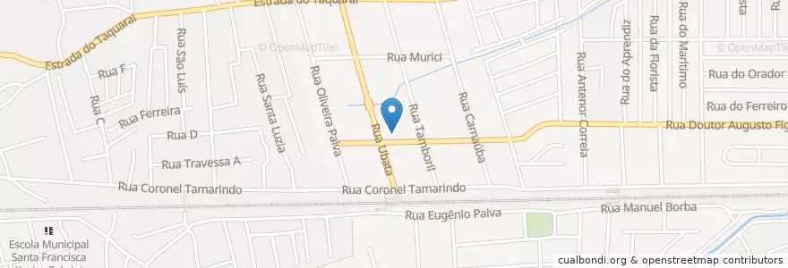 Mapa de ubicacion de Escola Municipal Sampaio Corrêa en Brasilien, Südosten, Rio De Janeiro, Região Metropolitana Do Rio De Janeiro, Região Geográfica Imediata Do Rio De Janeiro, Região Geográfica Intermediária Do Rio De Janeiro, Rio De Janeiro.