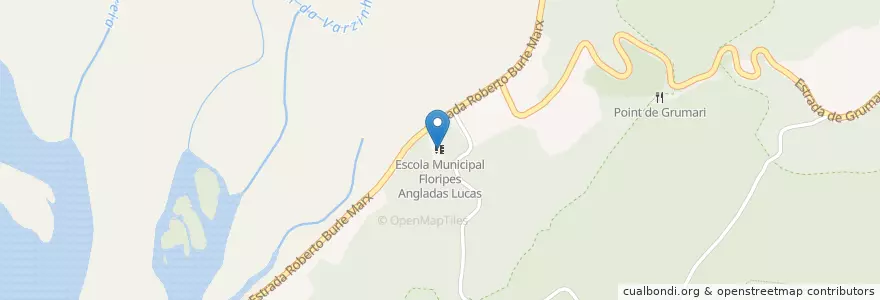 Mapa de ubicacion de Escola Municipal Floripes Angladas Lucas en 브라질, 남동지방, 리우데자네이루, Região Metropolitana Do Rio De Janeiro, Região Geográfica Imediata Do Rio De Janeiro, Região Geográfica Intermediária Do Rio De Janeiro, 리우데자네이루.