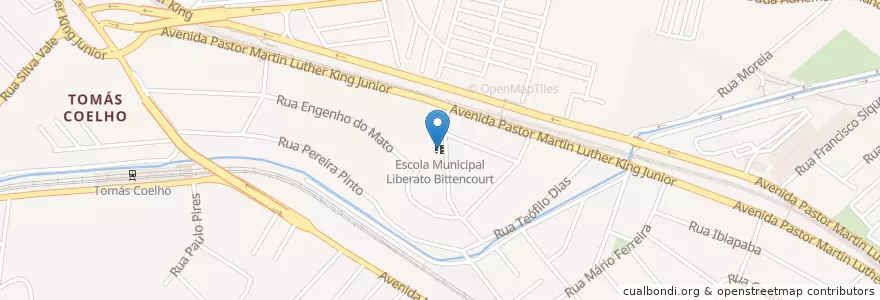 Mapa de ubicacion de Escola Municipal Liberato Bittencourt en Brazil, Jihovýchodní Region, Rio De Janeiro, Região Metropolitana Do Rio De Janeiro, Região Geográfica Imediata Do Rio De Janeiro, Região Geográfica Intermediária Do Rio De Janeiro, Rio De Janeiro.