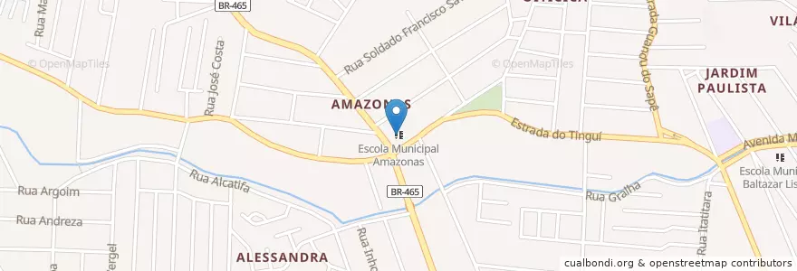 Mapa de ubicacion de Escola Municipal Amazonas en Brasilien, Südosten, Rio De Janeiro, Região Metropolitana Do Rio De Janeiro, Região Geográfica Imediata Do Rio De Janeiro, Região Geográfica Intermediária Do Rio De Janeiro, Rio De Janeiro.
