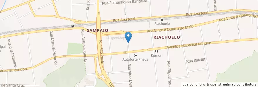 Mapa de ubicacion de Escola Municipal Presidente Kennedy en Brasilien, Südosten, Rio De Janeiro, Região Geográfica Imediata Do Rio De Janeiro, Região Metropolitana Do Rio De Janeiro, Região Geográfica Intermediária Do Rio De Janeiro, Rio De Janeiro.