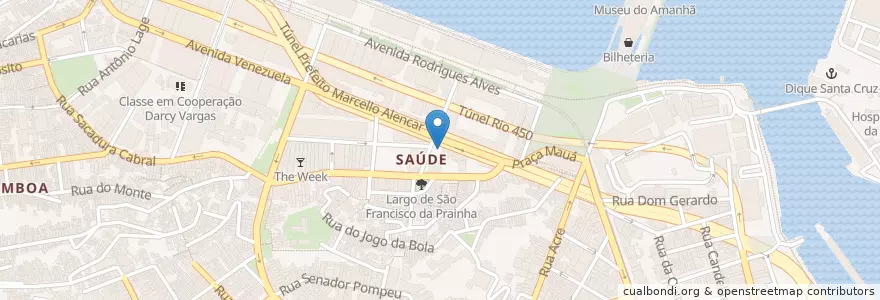 Mapa de ubicacion de Escola Municipal Vicente Licinio Cardoso en Brasil, Região Sudeste, Rio De Janeiro, Região Geográfica Imediata Do Rio De Janeiro, Região Geográfica Intermediária Do Rio De Janeiro.
