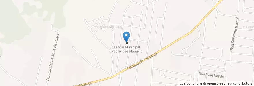 Mapa de ubicacion de Escola Municipal Padre José Maurício en 브라질, 남동지방, 리우데자네이루, Região Metropolitana Do Rio De Janeiro, Região Geográfica Imediata Do Rio De Janeiro, Região Geográfica Intermediária Do Rio De Janeiro, 리우데자네이루.