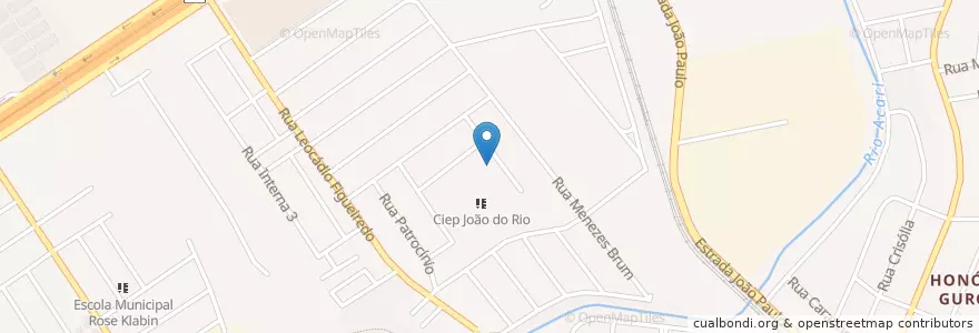 Mapa de ubicacion de Escola Municipal Isaias Alves en Brazilië, Regio Zuidoost, Rio De Janeiro, Região Geográfica Imediata Do Rio De Janeiro, Região Metropolitana Do Rio De Janeiro, Região Geográfica Intermediária Do Rio De Janeiro, Rio De Janeiro.