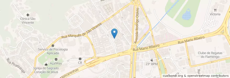 Mapa de ubicacion de Escola Municipal Desembargador Oscar Tenório en Brazilië, Regio Zuidoost, Rio De Janeiro, Região Metropolitana Do Rio De Janeiro, Região Geográfica Imediata Do Rio De Janeiro, Região Geográfica Intermediária Do Rio De Janeiro, Rio De Janeiro.