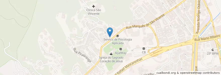 Mapa de ubicacion de Escola Municipal Luiz Delfino en Brazilië, Regio Zuidoost, Rio De Janeiro, Região Metropolitana Do Rio De Janeiro, Região Geográfica Imediata Do Rio De Janeiro, Região Geográfica Intermediária Do Rio De Janeiro, Rio De Janeiro.