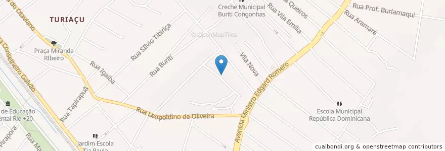 Mapa de ubicacion de Creche Municipal Guaraciara Rodrigues Diniz en 브라질, 남동지방, 리우데자네이루, Região Metropolitana Do Rio De Janeiro, Região Geográfica Imediata Do Rio De Janeiro, Região Geográfica Intermediária Do Rio De Janeiro, 리우데자네이루.