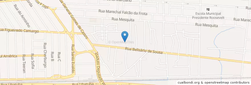 Mapa de ubicacion de Creche Municipal Célia Alencar en Brasilien, Südosten, Rio De Janeiro, Região Metropolitana Do Rio De Janeiro, Região Geográfica Imediata Do Rio De Janeiro, Região Geográfica Intermediária Do Rio De Janeiro, Rio De Janeiro.