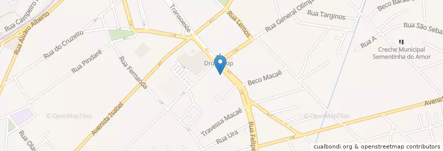 Mapa de ubicacion de Escola Municipal André Vidal de Negreiros en 브라질, 남동지방, 리우데자네이루, Região Geográfica Imediata Do Rio De Janeiro, Região Metropolitana Do Rio De Janeiro, Região Geográfica Intermediária Do Rio De Janeiro, 리우데자네이루.