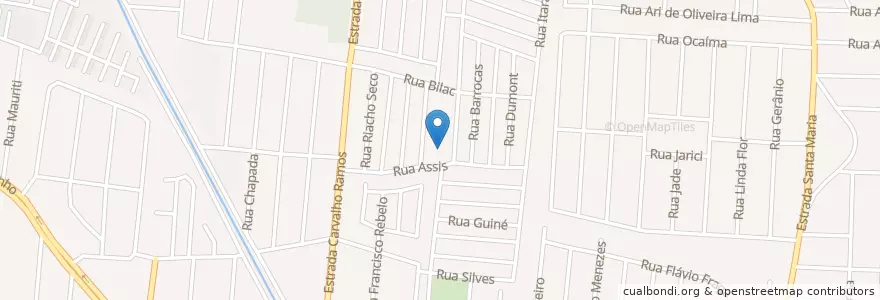 Mapa de ubicacion de Creche Municipal Adélia Vieira en ブラジル, 南東部地域, リオ デ ジャネイロ, Região Geográfica Imediata Do Rio De Janeiro, Região Metropolitana Do Rio De Janeiro, Região Geográfica Intermediária Do Rio De Janeiro, リオデジャネイロ.