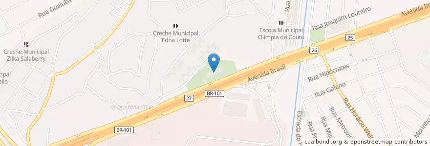 Mapa de ubicacion de Ciep Doutor Adão Pereira Nunes en Brazilië, Regio Zuidoost, Rio De Janeiro, Região Geográfica Imediata Do Rio De Janeiro, Região Metropolitana Do Rio De Janeiro, Região Geográfica Intermediária Do Rio De Janeiro, Rio De Janeiro.