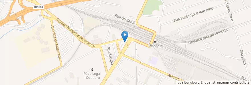Mapa de ubicacion de Escola Especial Municipal Marechal Mascarenhas de Moraes en 브라질, 남동지방, 리우데자네이루, Região Metropolitana Do Rio De Janeiro, Região Geográfica Imediata Do Rio De Janeiro, Região Geográfica Intermediária Do Rio De Janeiro, 리우데자네이루.