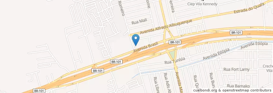 Mapa de ubicacion de Escola Municipal João Daudt de Oliveira en 브라질, 남동지방, 리우데자네이루, Região Metropolitana Do Rio De Janeiro, Região Geográfica Imediata Do Rio De Janeiro, Região Geográfica Intermediária Do Rio De Janeiro, 리우데자네이루.