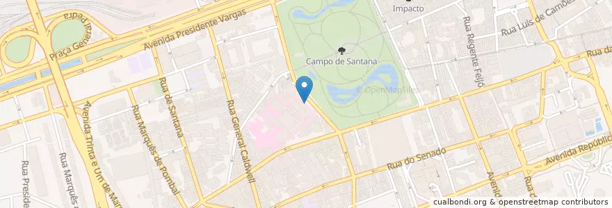 Mapa de ubicacion de 4º DP - Praça da República en برزیل, منطقه جنوب شرقی برزیل, ریودو ژانیرو, Região Geográfica Imediata Do Rio De Janeiro, Região Metropolitana Do Rio De Janeiro, Região Geográfica Intermediária Do Rio De Janeiro, ریودو ژانیرو.