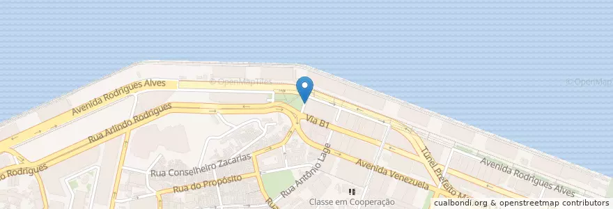 Mapa de ubicacion de Delegacia de Defraudações en Brésil, Région Sud-Est, Rio De Janeiro, Região Geográfica Intermediária Do Rio De Janeiro.