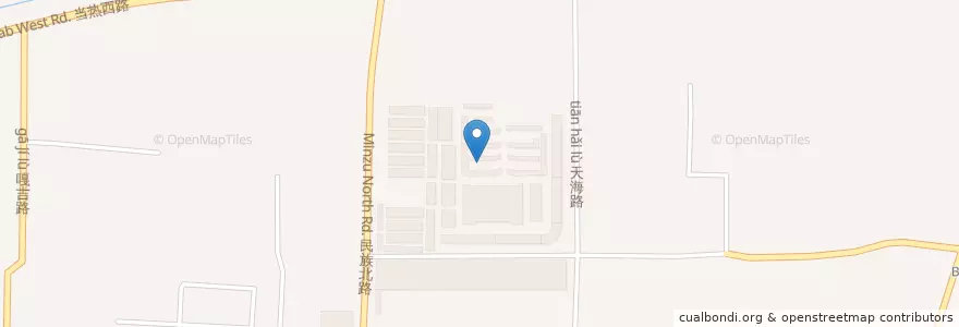 Mapa de ubicacion de 公德林街道 en 中国, チベット自治区, ラサ市, ཁྲིན་ཀོན་ཆུས་ / 城关区 / Chengguan, 公德林街道.