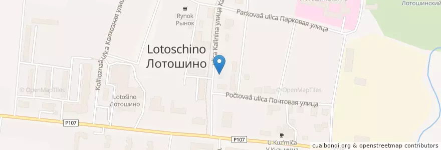 Mapa de ubicacion de Сбербанк en 俄罗斯/俄羅斯, Центральный Федеральный Округ, 莫斯科州, Городской Округ Лотошино.