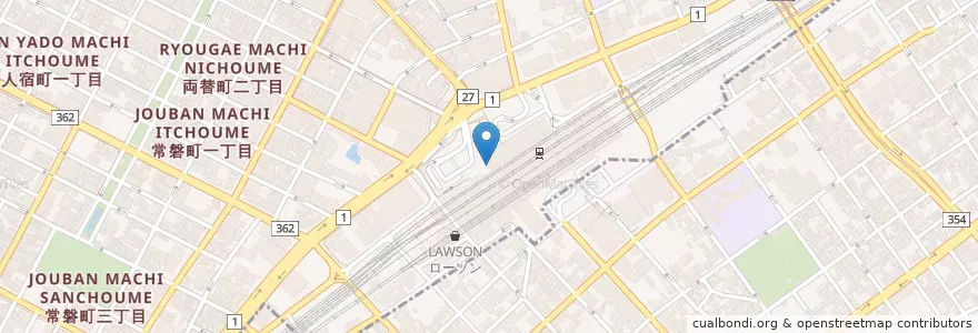 Mapa de ubicacion de 静岡駅前交番 en Japan, 静岡県, 静岡市, 葵区.