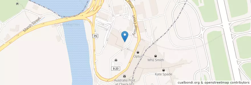 Mapa de ubicacion de Australian Federal Police (Sydney Airport) en أستراليا, نيوساوث ويلز, Bayside Council, Sydney.