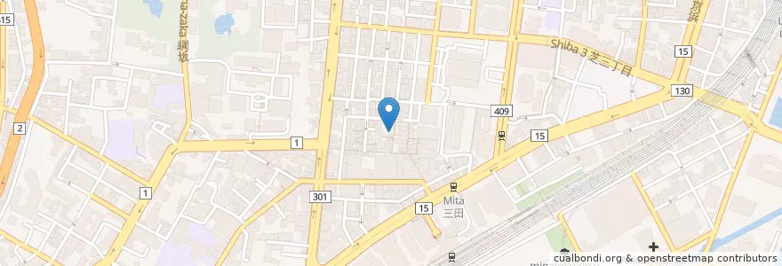 Mapa de ubicacion de Hibiya Bar en Japan, Tokyo, Minato.