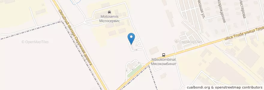 Mapa de ubicacion de Газ, пропан en Russia, Central Federal District, Yaroslavl Oblast, Рыбинский Район, Городской Округ Рыбинск.
