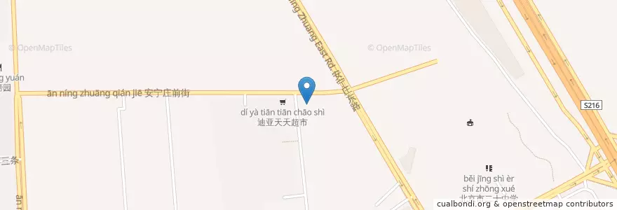 Mapa de ubicacion de 郭林家常菜 en Chine, Pékin, Hebei, 海淀区.