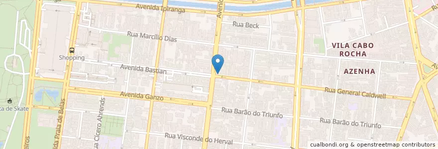 Mapa de ubicacion de PF General Caldwell / Getúlio Vargas en Brazil, South Region, Rio Grande Do Sul, Metropolitan Region Of Porto Alegre, Região Geográfica Intermediária De Porto Alegre, Região Geográfica Imediata De Porto Alegre, Porto Alegre.