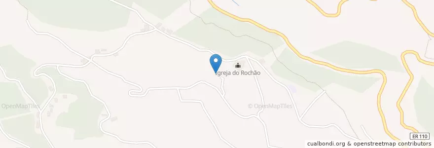 Mapa de ubicacion de Camacha en Portugal, Santa Cruz, Camacha.