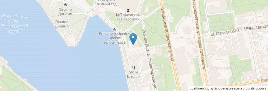 Mapa de ubicacion de Усадьба en Rusland, Уральский Федеральный Округ, Свердловская Область, Городской Округ Екатеринбург.