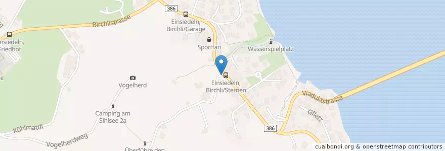 Mapa de ubicacion de Robidog en 스위스, Schwyz, Einsiedeln, Einsiedeln.