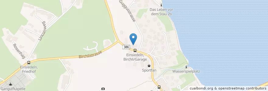 Mapa de ubicacion de Snacks en Suiza, Schwyz, Einsiedeln, Einsiedeln.