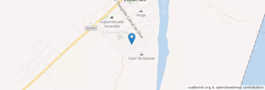 Mapa de ubicacion de Restaurante Sapucaia en Brasile, Regione Sudest, Espírito Santo, Região Geográfica Intermediária De São Mateus, Microrregião São Mateus, Conceição Da Barra.
