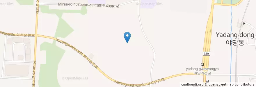 Mapa de ubicacion de 운정3동 en Coreia Do Sul, Gyeonggi, 파주시, 운정3동.
