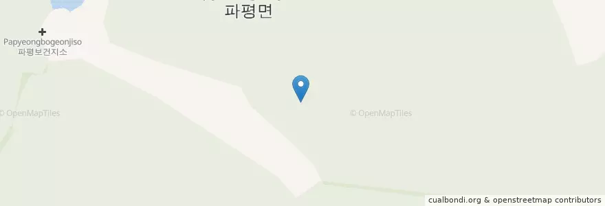 Mapa de ubicacion de 파평면 en Südkorea, Gyeonggi-Do, Paju, 파평면.