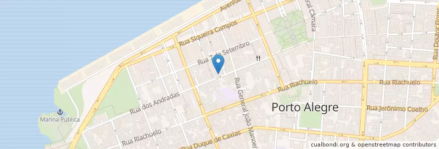Mapa de ubicacion de Vereda en Brasilien, Süden, Rio Grande Do Sul, Região Metropolitana De Porto Alegre, Região Geográfica Intermediária De Porto Alegre, Região Geográfica Imediata De Porto Alegre, Porto Alegre.