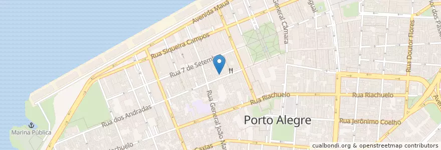 Mapa de ubicacion de Farmacias Associadas en Brazil, South Region, Rio Grande Do Sul, Metropolitan Region Of Porto Alegre, Região Geográfica Intermediária De Porto Alegre, Região Geográfica Imediata De Porto Alegre, Porto Alegre.