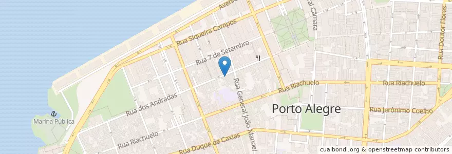 Mapa de ubicacion de Alto Astral I en Бразилия, Южный Регион, Риу-Гранди-Ду-Сул, Região Metropolitana De Porto Alegre, Região Geográfica Intermediária De Porto Alegre, Região Geográfica Imediata De Porto Alegre, Порту-Алегри.