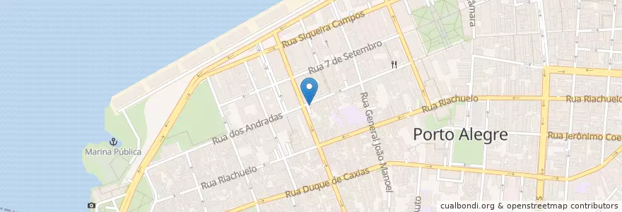 Mapa de ubicacion de Don Quixote en Brasilien, Süden, Rio Grande Do Sul, Região Metropolitana De Porto Alegre, Região Geográfica Intermediária De Porto Alegre, Região Geográfica Imediata De Porto Alegre, Porto Alegre.