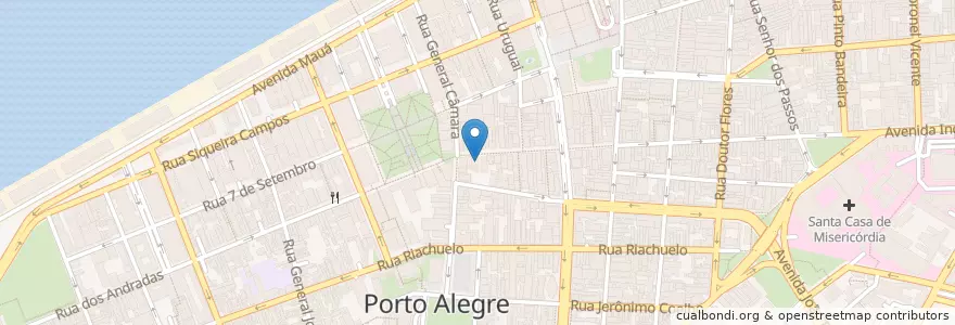 Mapa de ubicacion de Super Farmacia en البَرَازِيل, المنطقة الجنوبية, ريو غراندي دو سول, Região Metropolitana De Porto Alegre, Região Geográfica Intermediária De Porto Alegre, Região Geográfica Imediata De Porto Alegre, بورتو أليغري.