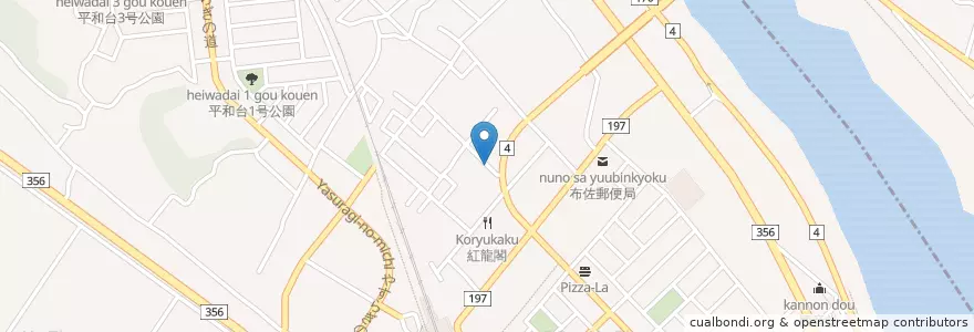 Mapa de ubicacion de イシイ飯店 en Japón, Prefectura De Chiba, 我孫子市.